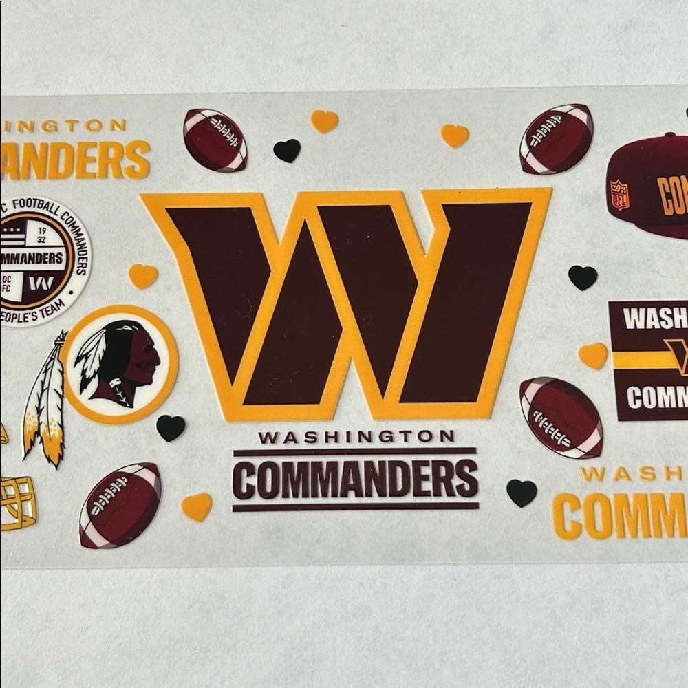 Commanders Cup Decal 269